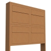 Briefkastenanlage Elegance for Four Rost