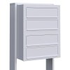 Briefkastenanlage Cube for Four Weiß