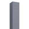 Briefkastenanlage Monolith for Two Grau Metallic