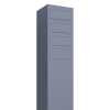 Briefkastenanlage Monolith for Four Grau Metallic