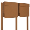 Briefkastenanlage Manhattan for Two Rost