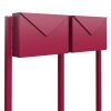 Briefkastenanlage Letter for Two Rot
