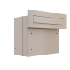 Mauerdurchwurf- Briefkasten Allegri in Beige