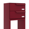 Briefkastenanlage Rotterdam for Two in Rot