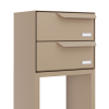 Briefkastenanlage Rotterdam for Two in Beige