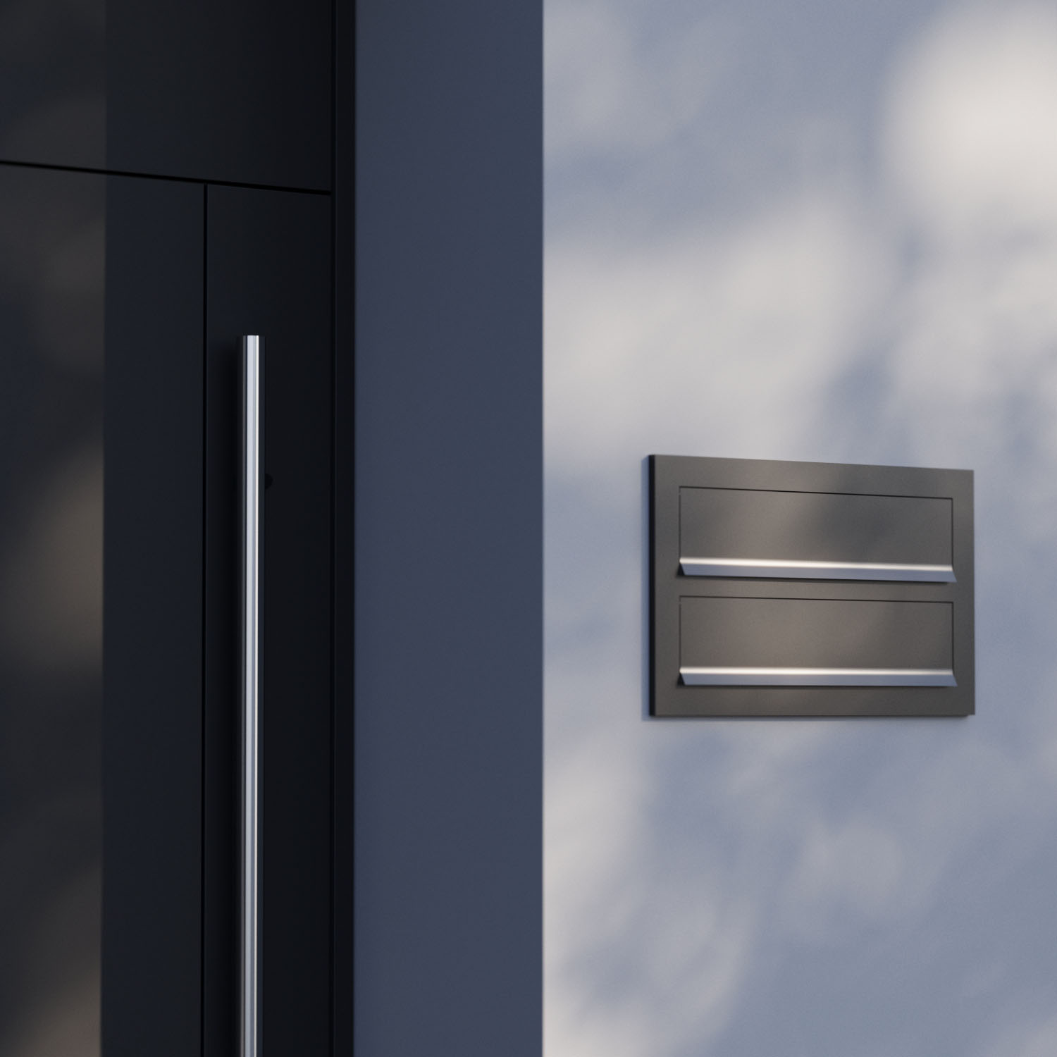 Durchwurf-Briefkasten mit Innenentnahme – sicher, isoliert und perfekt für Schweizer Häuser