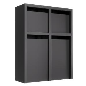 Briefkastenanlage Belluno for Four