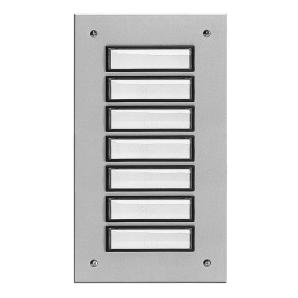 Einreihige Etagenplatten Unterputz für 3-9 WE