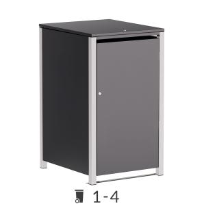 Mülltonnenbox Hugo mit Deckel - 240 Liter