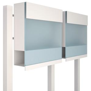 Briefkastenanlage Manhattan for Two Special Blue