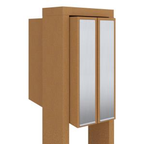 Briefkastenanlage Flag for Two