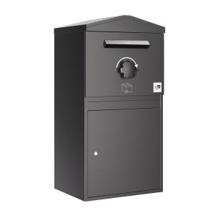 Paketbriefkasten Mainz mit Spitzdach in Größe XL | freistehend